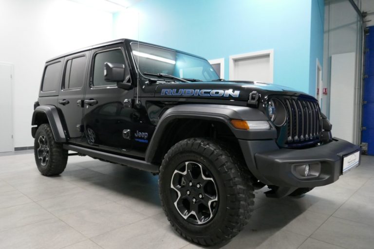 Vue d'un Jeep Wrangler
