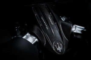 Vue du moteur Nettuno de la Maserati MC20 Cielo