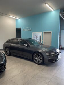 Vue de l'Audi S6 avant 3.0 TDI Quattro passager