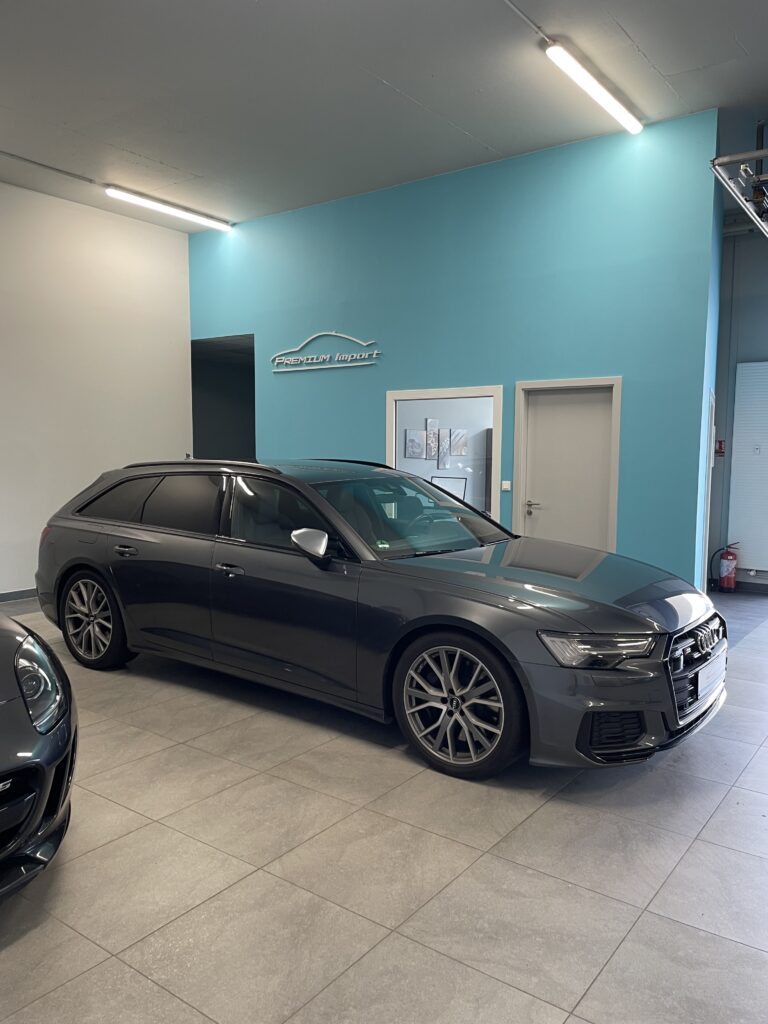 Vue de l'Audi S6 avant 3.0 TDI Quattro passager